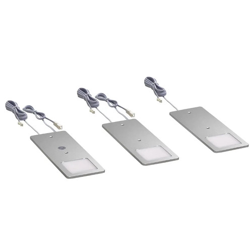 3er set led - set, panelleuchte