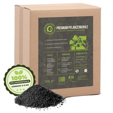 Premium Pflanzenkohle für Bodenverbesserung | Terra Preta | Made in Germany  20L