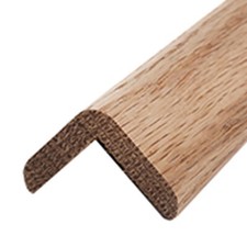 Eckleiste Massivholz 28 x 28