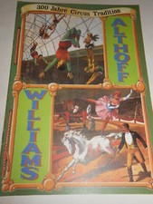 ZIRKUSPROGRAMM / CIRCUS PROGRAM 1977 CIRCUS Williams ALTHOFF 3 Cardonas