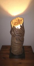 Stehlampe Designerlampe aus Eichenwurzel