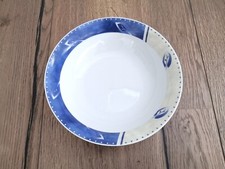Blau creme weiß Salatschüssel Geschirr Flirt by R&B