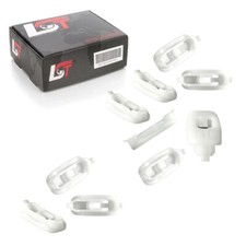 10x ZIERLEISTE UNTERE TÜRLEISTE BEFESTIGUNG CLIPS KLAMMER für AUDI A3 8L1