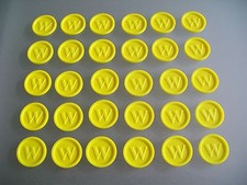 10 000 Wertmarken Pfandmarken Veranstaltung Event Einkaufswagenchips Ekw 07 Gelb