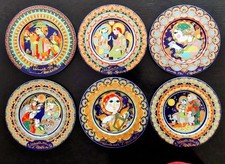 Björn Wiinblad, Konvolut 6 Weihnachtsteller - Rosenthal