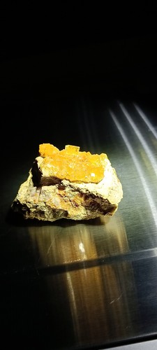 Gelben fluorit vom fundort - gelben,