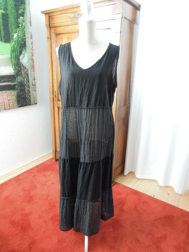 Stufenkleid lagenlook leinen - stufenkleid,