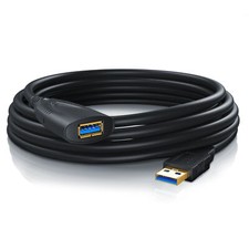 CSL - 5,0m aktives USB 3.0 Repeater Verlängerungskabel (Extension Cable)