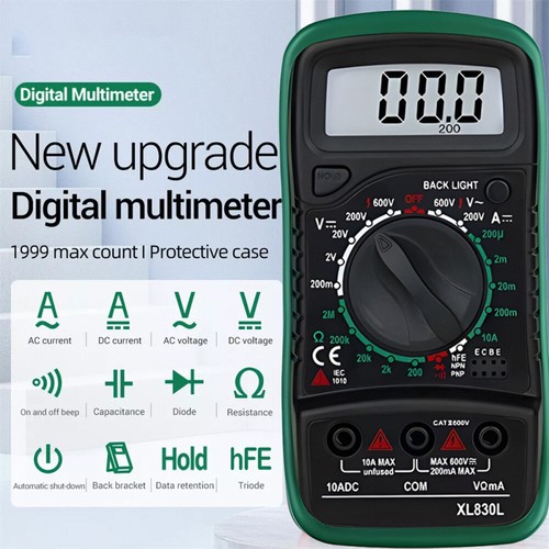 Multimeter mit batterie - multimeter,