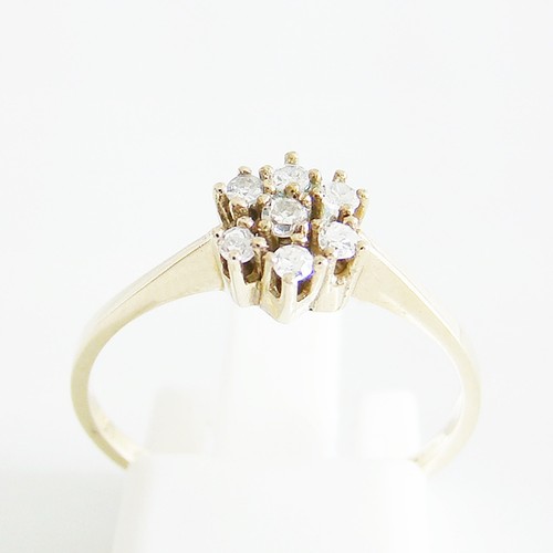Ring gelbgold diamanten - ring,