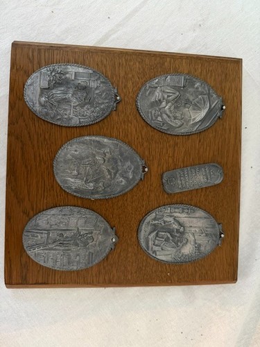 Zinnrelief mit motive - von, karl
