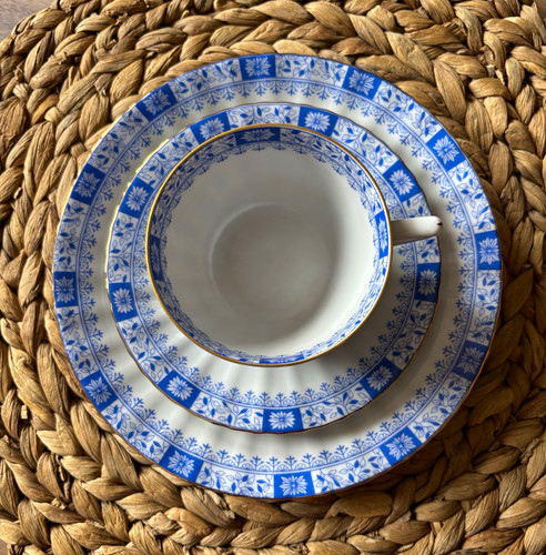 China blau seltmann - china, blau,