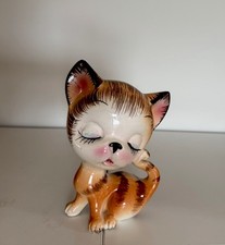 Keramik Japan Vintage Katze