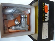 Graupner Enya 21X TV AL-Chrome Glühzündermotor  NEU Rarität Retro Modellbau Top