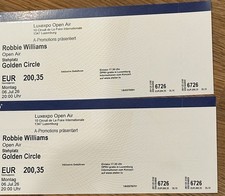 2xRobbie Williams Tickets