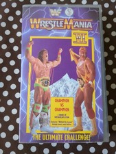 VHS Wrestlemania VI WWF Hulk Hogan 