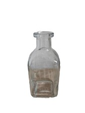 6x Glasflasche 120 ml mit