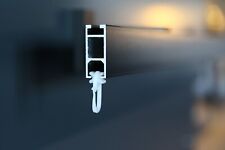 Gardinenstange auf Maß Innenlauf eckig Wandbefestigung Wandträger