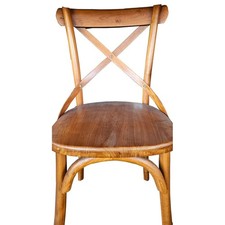 Kawan Teakholz-Stuhl im Cross-Back Design