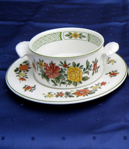 Suppentasse mit untertasse von - suppentasse,