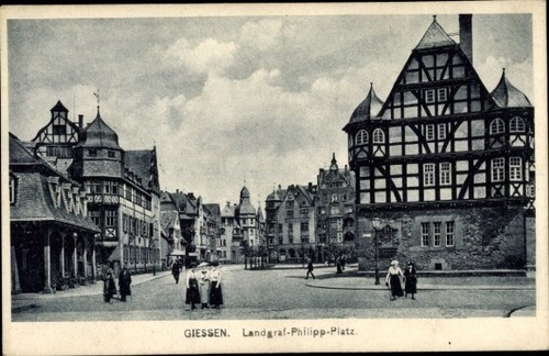 Gießen der lahn hessen - ak, an