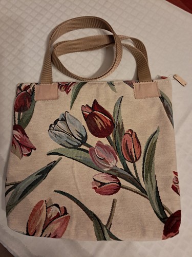 Tasche gobelin tulpen 31 - gobelin,, tulpen,
