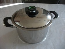 AMC, Topf mit Deckel und Temperaturanzeige, 6,5 Liter Inhalt