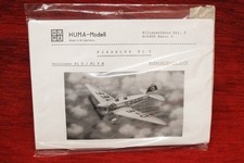 1:72 Modellbausatz Huma 2509 Fieseler Fi 5 R Sportflugzeug OVP