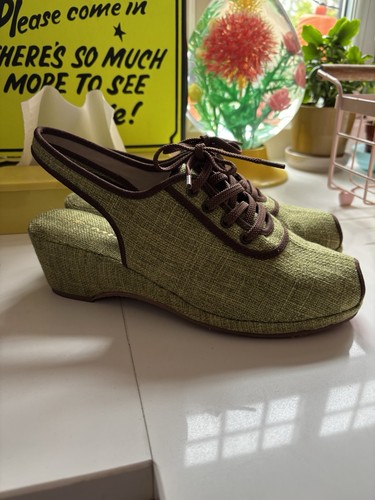 Mix vintage schuhe grün - re-mix,