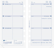 2026 Brunnen Wochenkalendarium