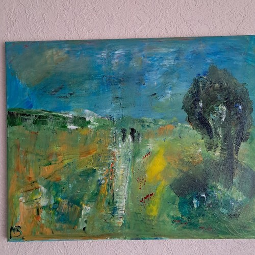 Acrylgemälde,Mischt.Leinwand