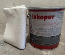 SET ENKOPUR Flüssigkunststoff 4KG + Polyflexvlies 3m ‼️NEU‼️ Silbergrau