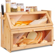 Bambus Brotkasten 2 Etagen