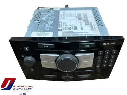 Opel astra radio 13271255 - astra, h