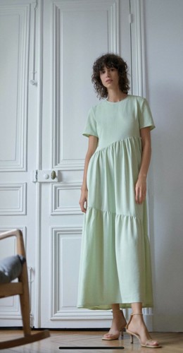 Zara langes kleid maxikleid - langes,