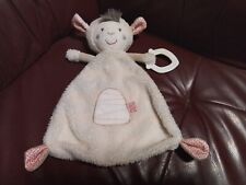 Topomini/ Topolino Schmusetuch / Kuscheltuch Schaf Lama Alpaka + Zahnungshilfe m