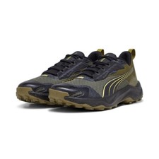 Puma Sneaker "Obstruct Profoam Bold WTR" puma olive-black-yellow, Trail Running