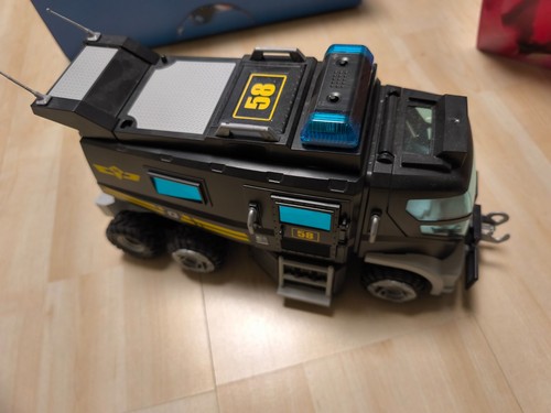 Playmobil sek truck 6650 - playmobil, sek-truck