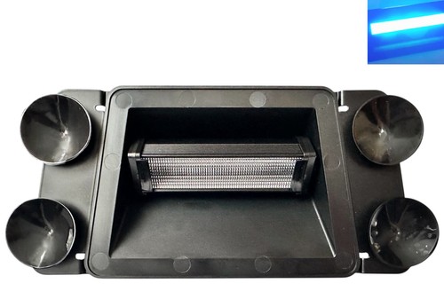 Led frontblitzer blau - led, 12–24v