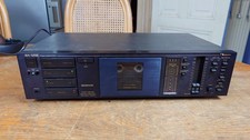 Nakamichi BX-125E Cassette Deck Tape Black Recorder Parts Or Repair!