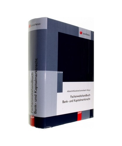 Fachanwaltshandbuch für bank - fachanwaltshandbuch, bank-