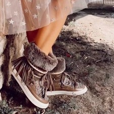 Emonk Ibiza Alaska Fur Boots