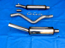 Gruppe Gr A Anlage VW Golf 1 I Edelstahl Auspuffanlage Sportauspuff EG Nummer 76