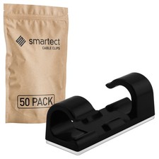  50x Kabelhalter Kabelclips