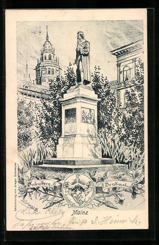 Künstler mainz - künstler-ak,