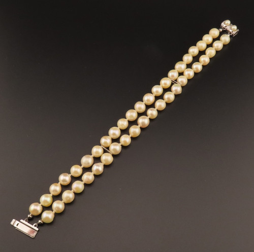 Edles perlenarmband 835er - edles,