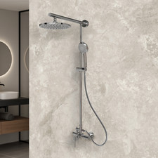 Schulte Restposten Duschsystem mit Einhebelmischer Duschset Duscharmatur Dusche