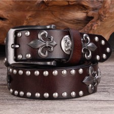 Skull Studded Rivet Metal Punk