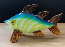 Glasfigur Fisch Skulptur