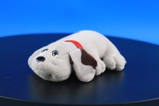 WAUZI Schildkröt 14Cm Plüsch Stofftier HUND mit original Halsband 80er 90er